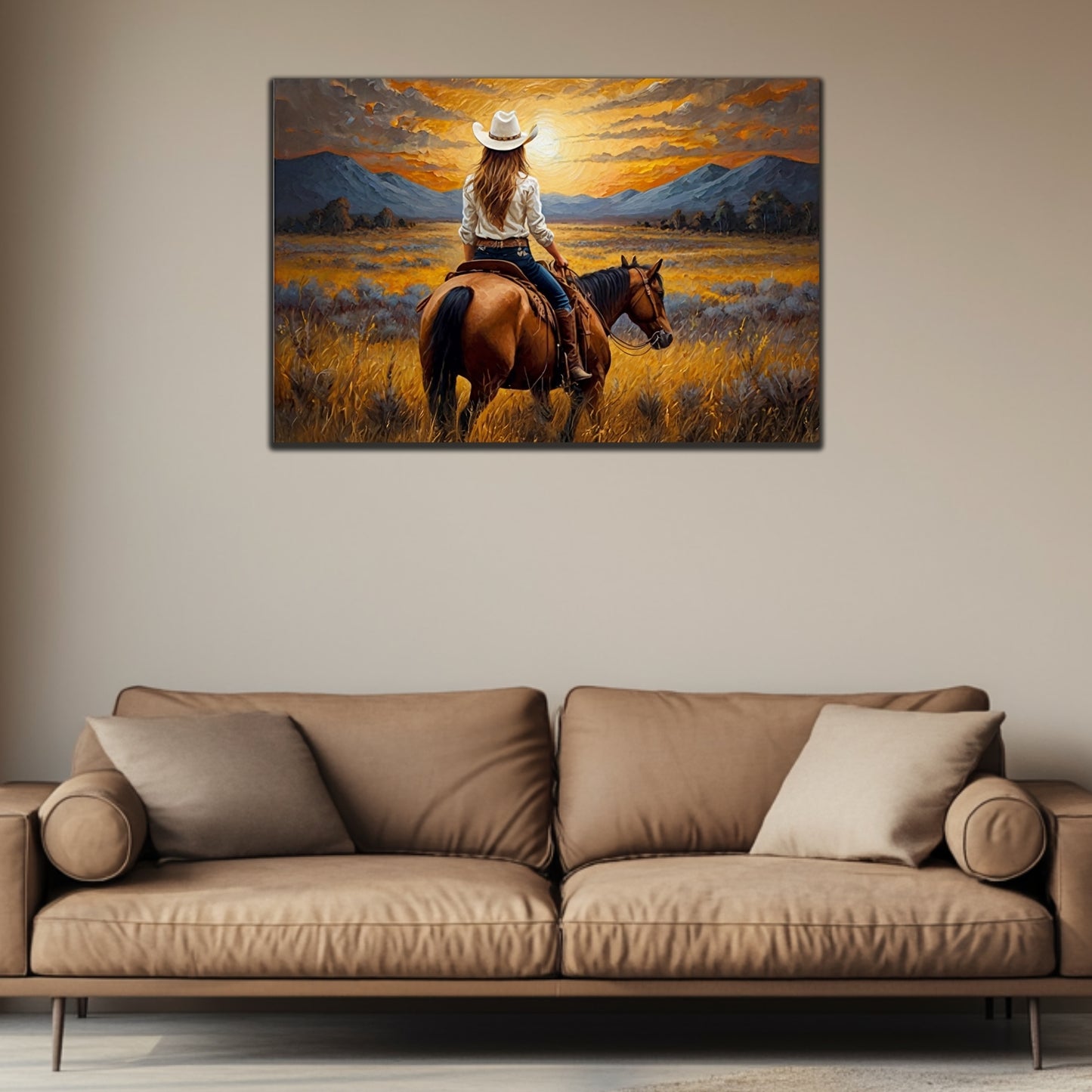 Girls Shining in Their Own Light (Rectangle Wrap Canvas Design)